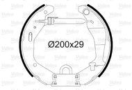 VALEO Brake Shoe Set 554862 - Brake Shoes