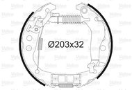 VALEO Brake Shoe Set 554906 - Brake Shoes