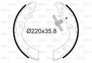 VALEO Brake Shoe Set 562591 - Brake Shoes