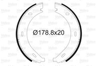 VALEO Brake Shoe Set 562745 - Brake Shoes