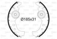 VALEO Brake Shoe Set 562761 - Brake Shoes
