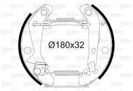 VALEO Brake Shoe Set 554512 - Brake Shoes