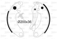VALEO Brake Shoe Set 562098 - Brake Shoes