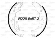 VALEO Brake Shoe Set 564011 - Brake Shoes