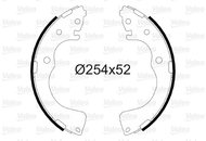 VALEO Brake Shoe Set 564092 - Brake Shoes
