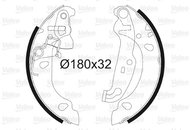 VALEO Brake Shoe Set 562771 - Brake Shoes