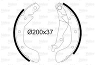 VALEO Brake Shoe Set 564080 - Brake Shoes