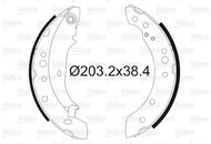 VALEO Brake Shoe Set 564105 - Brake Shoes