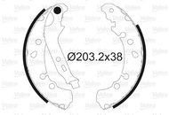 VALEO Brake Shoe Set 564108 - Brake Shoes