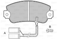 VALEO Brake Pads 598091 - Brake Pads