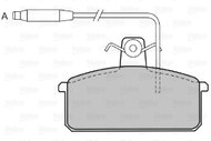 VALEO Brake Pads 598093 - Brake Pads