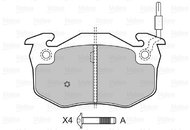 VALEO Brake Pads 598158 - Brake Pads