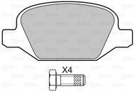 VALEO Brake Pads 598425 - Brake Pads