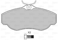 VALEO Brake Pads 598441 - Brake Pads