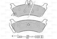 VALEO Brake Pads 598443 - Brake Pads