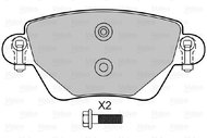 VALEO Brake Pads 598527 - Brake Pads
