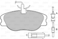 VALEO Brake Pads 598010 - Brake Pads