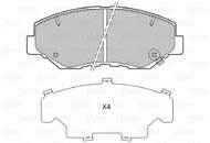 VALEO Brake Pads 598757 - Brake Pads