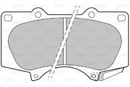 VALEO Brake Pads 598857 - Brake Pads