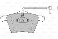 VALEO Brake Pads 598858 - Brake Pads