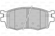 VALEO Brake Pads 598868 - Brake Pads