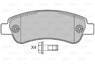 VALEO Brake Pads 598892 - Brake Pads