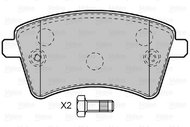 VALEO Brake Pads 601010 - Brake Pads