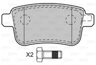 VALEO Brake Pads 601011 - Brake Pads