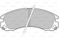 VALEO Brake Pads 601020 - Brake Pads