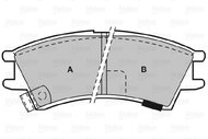 VALEO Brake Pads 598575 - Brake Pads