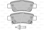 VALEO Brake Pads 601038 - Brake Pads