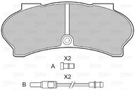 VALEO Brake Pads 598593 - Brake Pads