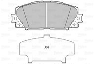 VALEO Brake Pads 601054 - Brake Pads