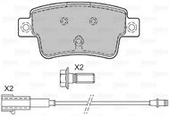 VALEO Brake Pads 601063 - Brake Pads