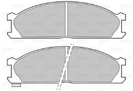 VALEO Brake Pads 598618 - Brake Pads