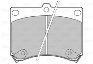 VALEO Brake Pads 598646 - Brake Pads