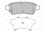 VALEO Brake Pads 598730 - Brake Pads