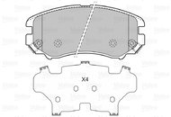 VALEO Brake Pads 598744 - Brake Pads