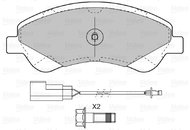 VALEO Brake Pads 598818 - Brake Pads