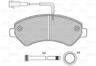 VALEO Brake Pads 601276 - Brake Pads