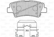 VALEO Brake Pads 601301 - Brake Pads