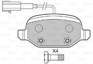 VALEO Brake Pads 601302 - Brake Pads