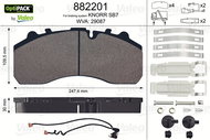 VALEO Brake Pads 882201 - Brake Pads