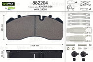 VALEO Brake Pads 882204 - Brake Pads