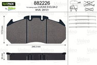 VALEO Brake Pads 882226 - Brake Pads