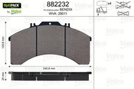 VALEO Brake Pads 882232 - Brake Pads