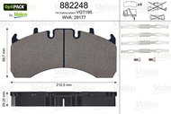 VALEO Brake Pads 882248 - Brake Pads