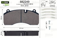 VALEO Brake Pads 882249 - Brake Pads