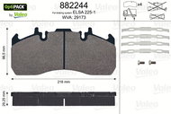 VALEO Brake Pads 882244 - Brake Pads