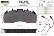 VALEO Brake Pads 882245 - Brake Pads